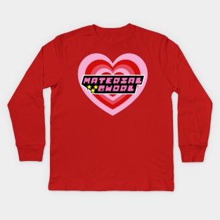 Material Gworl Kids Long Sleeve T-Shirt